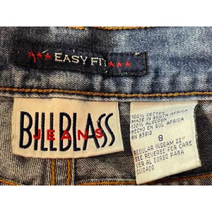VTG Bill Blass High Rise Mom Cropped 90s Jeans 8 thumbnail 10