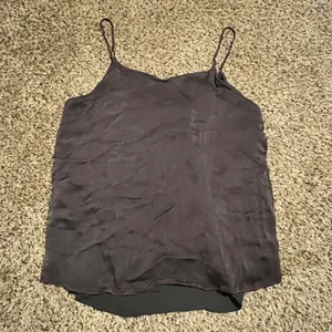 French Connection Womens Black‎ Sequin Leaf Camisole V-Neck Tank Top Size 12 thumbnail 5