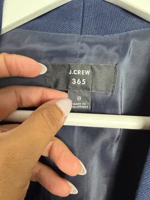 JCrew Open Front Navy Blazer thumbnail 6