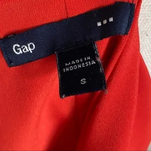 Gap • Red Tie Waist Above The Knee Sundress thumbnail 4