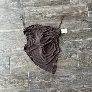Free People Asymmetrical Drew Drop Tube Top thumbnail 3