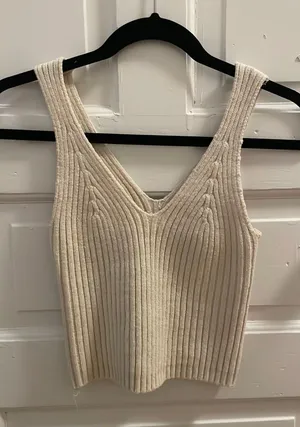 Sweater Tank White Size XS thumbnail 2