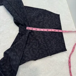 Lululemon Align High-Rise Crop Intertwined Camo Deep Coal Multi size 4 thumbnail 10
