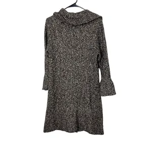 Calvin Klein Jeans‎ Brown Long Line Cardigan Sweater Dress Size M thumbnail 10