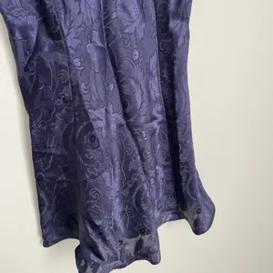 Victorias Secret Size XS Blue Slip Dress Lingerie Lace Floral Romantic thumbnail 2