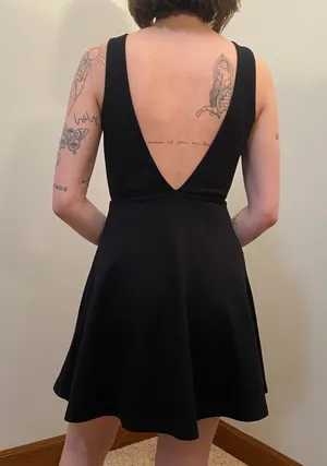 Forever 21 Open Back Skater Dress thumbnail 1