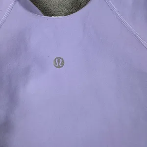 Lululemon Align Tank Top Women 8 Purple Cropped Built In Bra Pads Athletic Yoga thumbnail 3