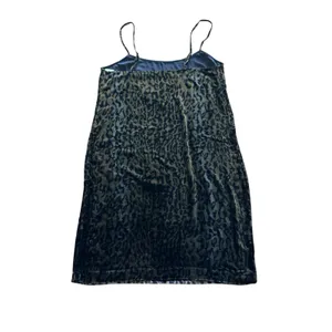 Equipment NWT Joenna Velvet‎ Viscose Silk Slip Dress Medium Leopard Print thumbnail 9