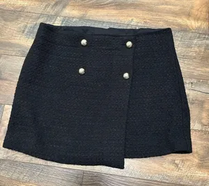 Mango tweed button mini skirt! thumbnail 1