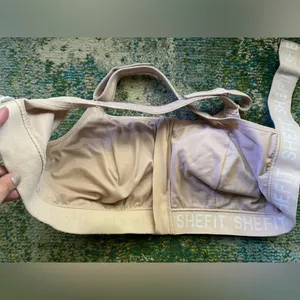 SheFit High impact Ultimate sandstorm nude sports bra, size 5Luxe thumbnail 6