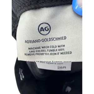 AG Adriano Goldschmied‎ Renn Utility Black High Rise Barrel Leg Pants 26R Gorp thumbnail 6