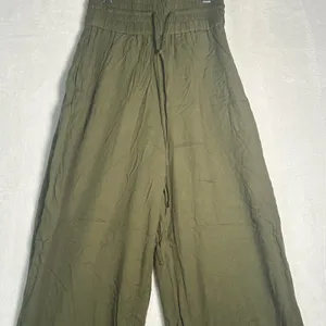 Melrose and Market Olive Green Wide Leg Pants Elastic Waist‎ Drawstring XS thumbnail 6