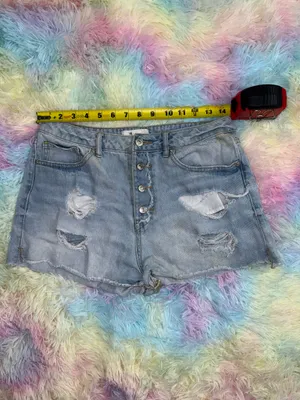 Cute forever 21 denim shorts thumbnail 3