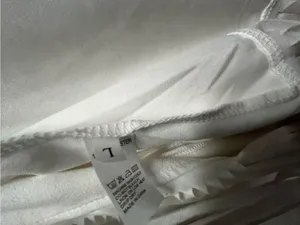 White Faux Suede Fringe Vest thumbnail 3