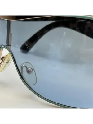 Rocawear Shield Sunglasses Blue Lenses Tortoise Arms thumbnail 12