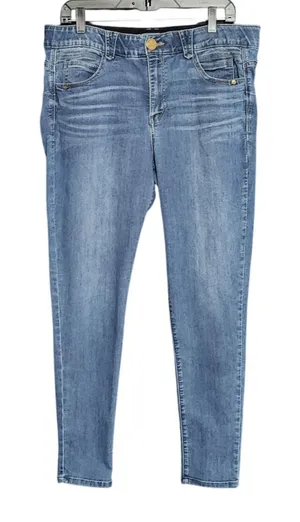 Democracy Womens Ab solution‎ Blue Denim Wash Stretch Slimming Skinny Jeans 14 thumbnail 1