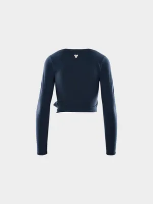 NWT Aritzia Golden BUTTER Focal Wrap Long sleeve Admiral L thumbnail 9