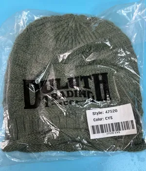 Duluth Trading Color Olive Green Women’s Slouchy Knit Beanie Cap thumbnail 1