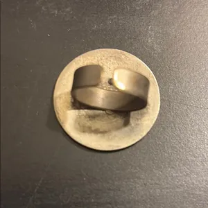 Vintage Silver Coin Ring thumbnail 3