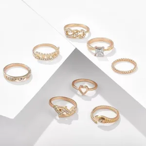 3/$30 💛 Boho Ring Set Gold thumbnail 4