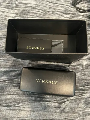 Versace V Logo Sunglasses | Black/Gold | Full Inclusion thumbnail 2