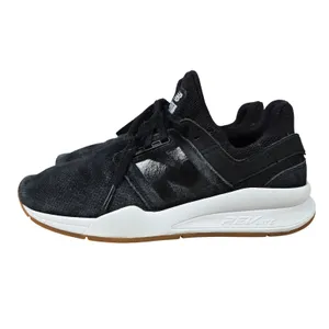 New Balance 247 Black White Gum Sole‎ RevLite Suede Mesh Sneakers WS247CI 8 thumbnail 4