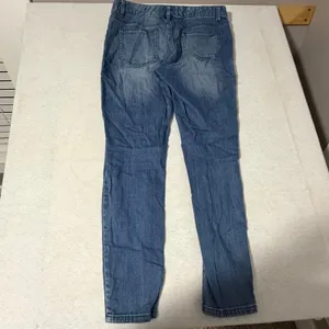 Michael Kors Womens Skinny Jeans Medium Wash Gold Zipper Detail Size 10 thumbnail 5