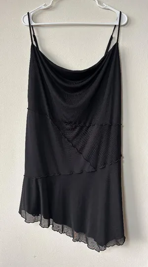 Forever 21 Black Y2K Dress - Size 2X thumbnail 1