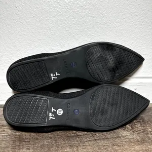 Rothy’s The Point Flat Shoes Ballet Pointed Toe Comfort Slip On Black 9.5 thumbnail 8