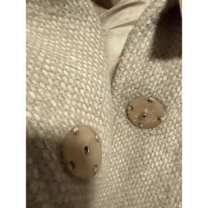 Johnston & Murphy Eyelash‎ Coat Jacket $179 Camel Textured Cozy Academia City thumbnail 7