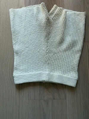 Uaneo 2 Piece Outfit Summer Knit Sweater Set Sleeveless Tunic top and short thumbnail 3