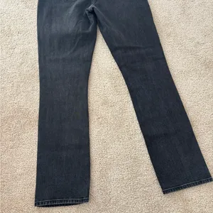 Abercrombie & Fitch Curve Love Ultra High Rise 90s slim Straight Jeans crossover thumbnail 7