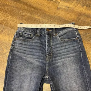 BKE Buckle Billie Slim Fit High Rise Ankle Skinny Jeans Womens 25x27 Distressed thumbnail 2
