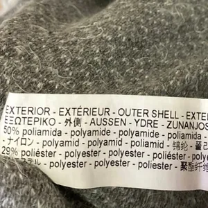 Stradivarius Gray Dolman Half Sleeve Fuzzy Eyelash Knit Zip Sweater Top Size S thumbnail 5