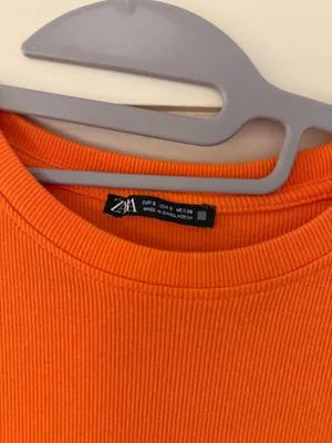 Zara Orange Dress thumbnail 2