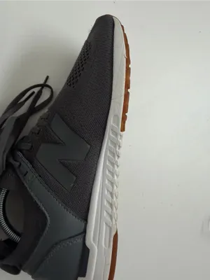 New Balance 247 Sneakers Rev Lite Knit Stretch Comfort Travel Athletic Grey thumbnail 6