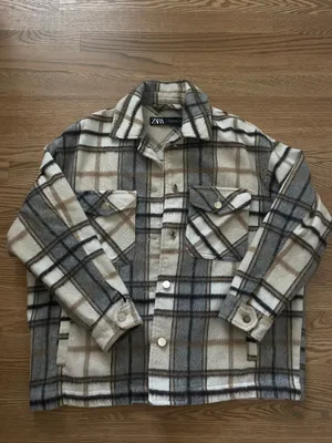 Zara Plaid Jacket thumbnail 1