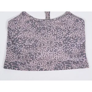 Beyond Yoga Spacedye Cropped Tank Top Size XL Cheetah Leopard Pilates Yoga Gym thumbnail 5