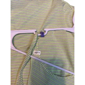 Lululemon Womens yellow Striped Racerback Tank Top sz 10 thumbnail 8