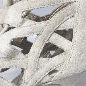 Sam Edelman Zavier Suede Lace-up Pumps Heels Shoes Bone Cream Women 6 thumbnail 10