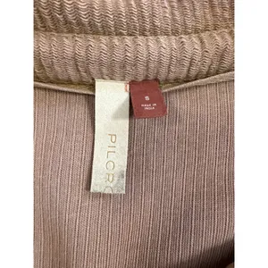 Anthropologie Pilcro Duster Shacket in Taupe Size‎ Small thumbnail 8
