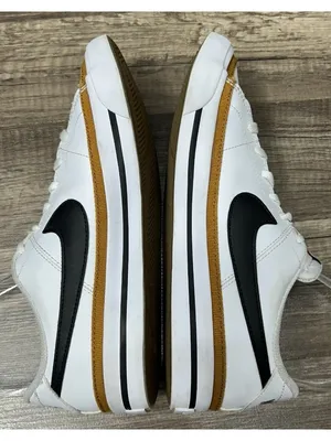 Nike Court Legacy GS Shoes 5Y /womens 6.5 White Desert Ochre Sneakers DA5380-102 thumbnail 6