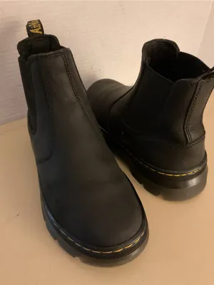 Dr. Martens women Black Chelsea Combat Embury boots US 5 thumbnail 8