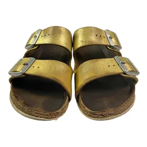 Birkenstock Arizona Gold Sandals 38 Womens‎ 7 has some wear thumbnail 3