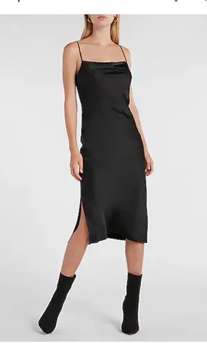 Express Cowl Neck Slip Dress thumbnail 1