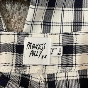 Princess Polly wide leg plaid pant thumbnail 6