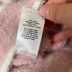 Aritzia Sunday Best Taro Sweater in Pink Cropped Fuzzy‎ Size XXS thumbnail 7