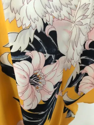 Loft Flower Spring Fall Yellow Sundress thumbnail 3