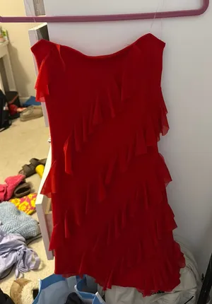 Windsor Dress Mini Red thumbnail 1