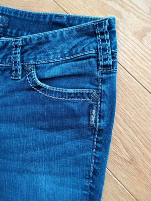 Silver Jeans Suki Women’s W34xL25 Flared Ankle Jeans Medium Wash Mid Rise thumbnail 6